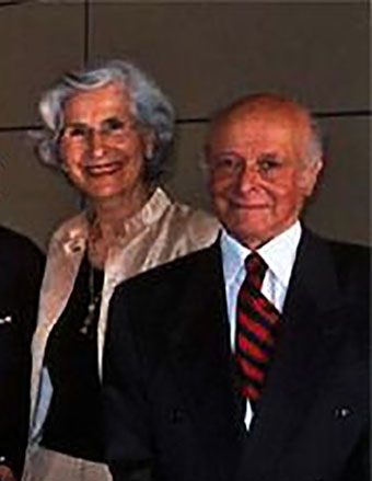 Dr.H.C. Gertli Elias und Buddy Elias